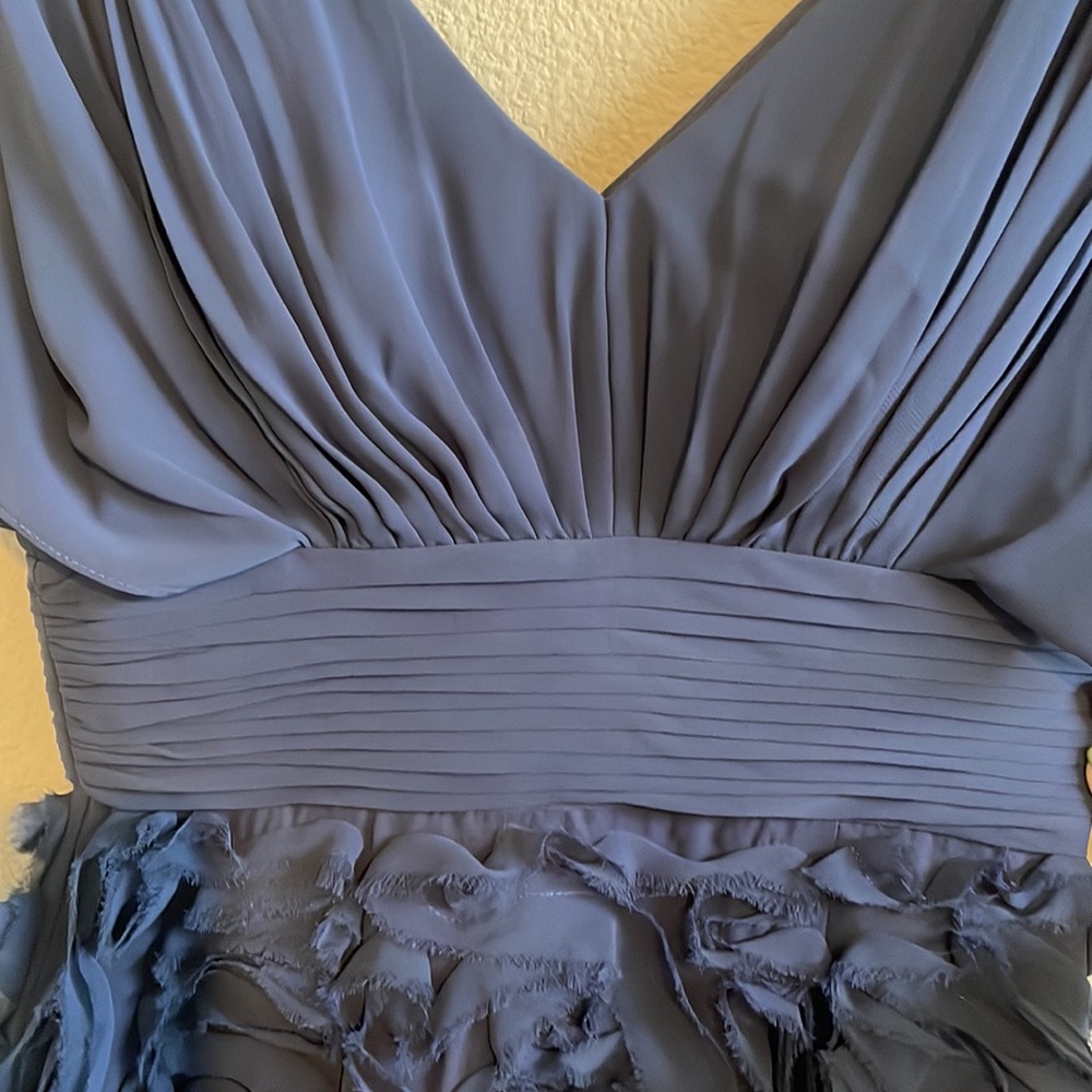 Js Collections, Blueish Periwinkle Flutter Sleeve… - image 5